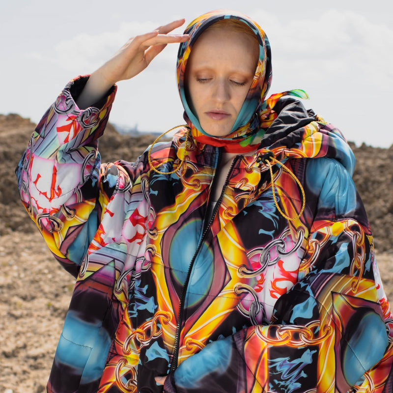 TWO PRINTS, ONE FUTURISTIC WORLD